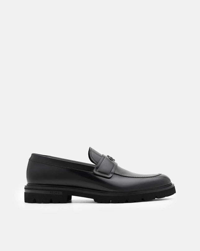 Wyatt Leather Loafers - Black