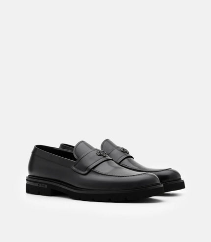 Wyatt Leather Loafers - Black