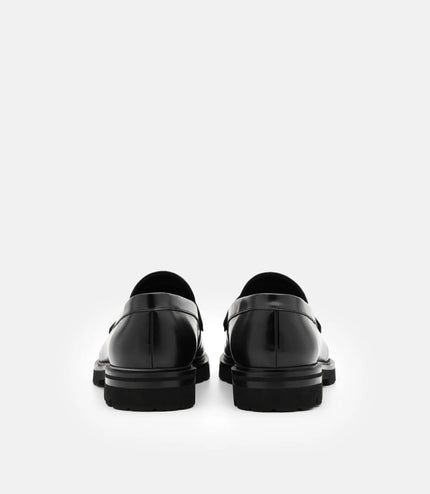Wyatt Leather Loafers - Black
