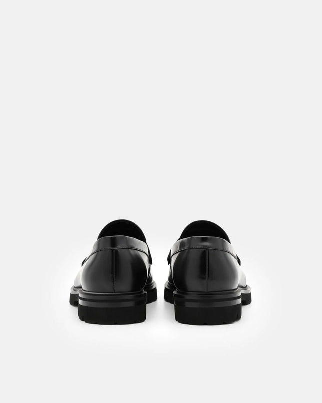 Wyatt Leather Loafers - Black