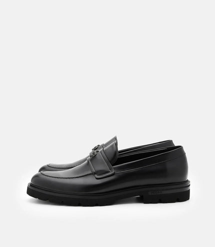 Wyatt Leather Loafers - Black