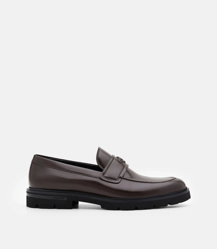 Wyatt Leather Loafers - Brown