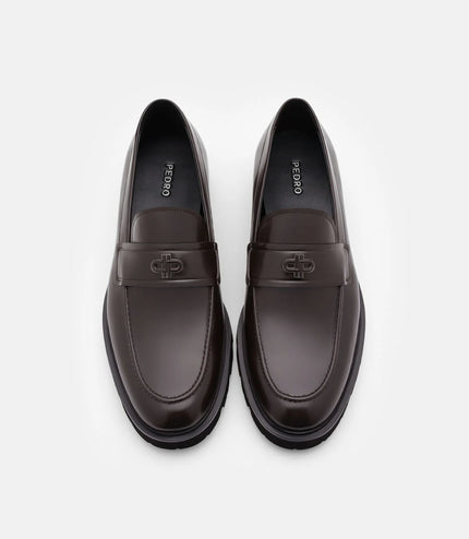 Wyatt Leather Loafers - Brown
