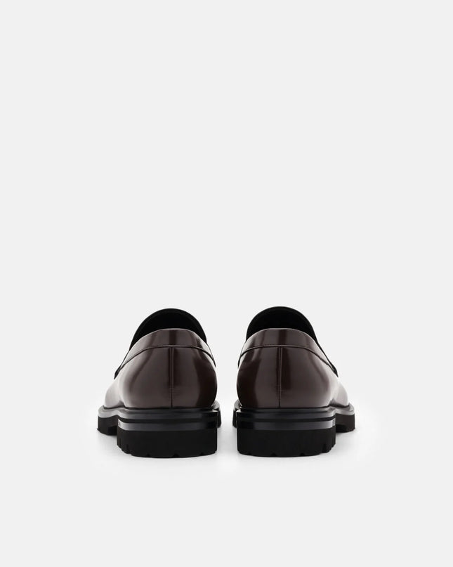 Wyatt Leather Loafers - Brown