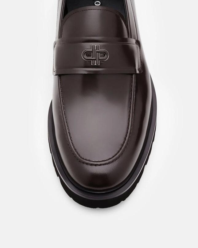 Wyatt Leather Loafers - Brown