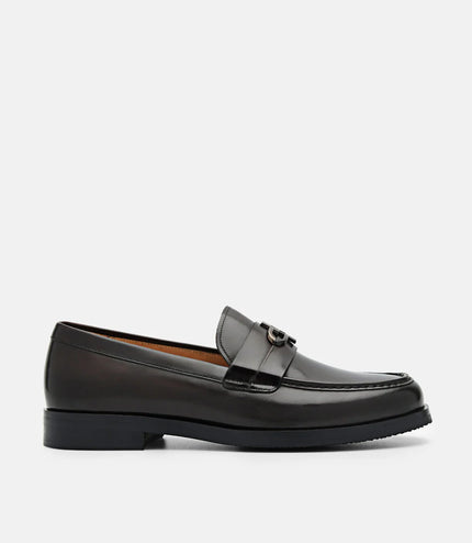 PEDRO Icon Leather Loafers - Dark Brown