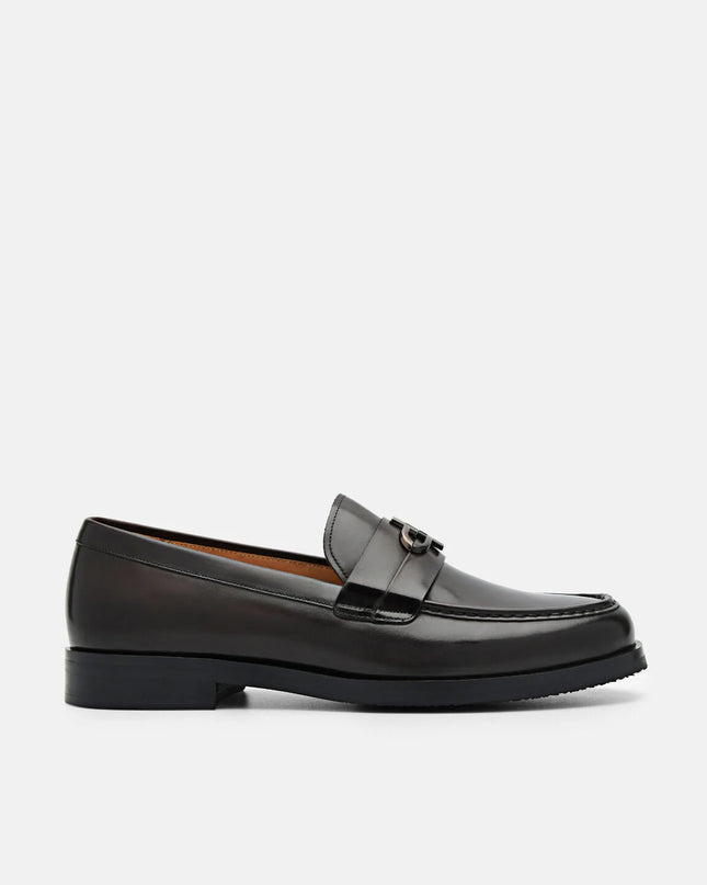 PEDRO Icon Leather Loafers - Dark Brown