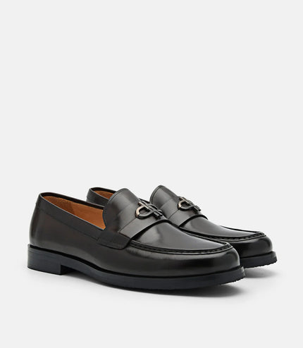 PEDRO Icon Leather Loafers - Dark Brown