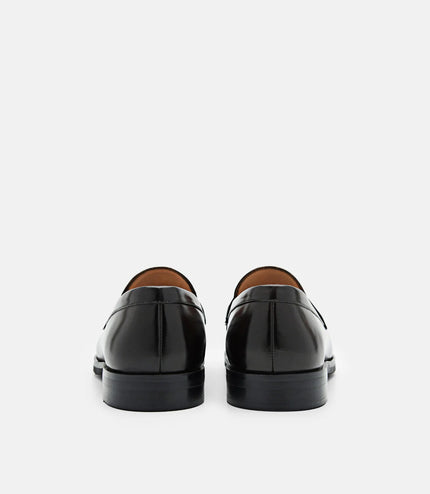 PEDRO Icon Leather Loafers - Dark Brown