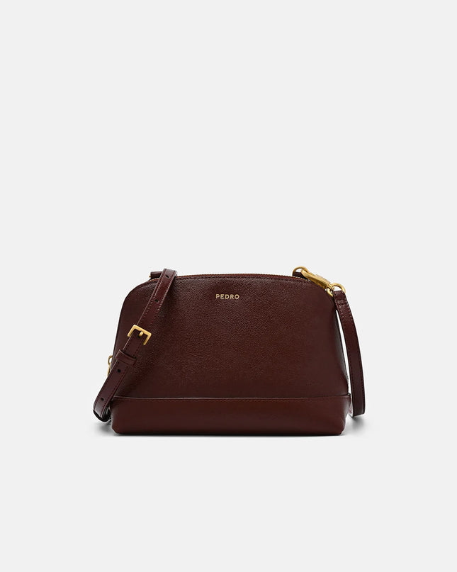 Leather Pouch - Wine Wrinkled