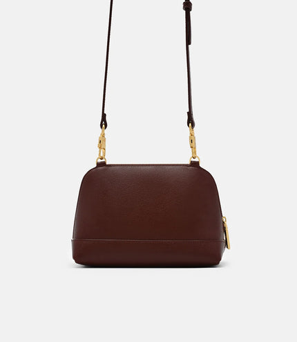Leather Pouch - Wine Wrinkled