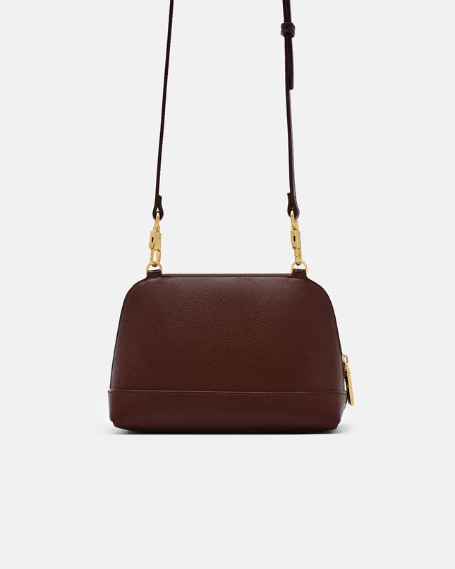 Leather Pouch - Wine Wrinkled