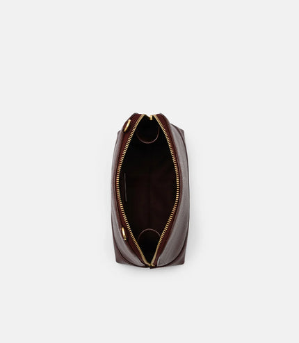 Leather Pouch - Wine Wrinkled