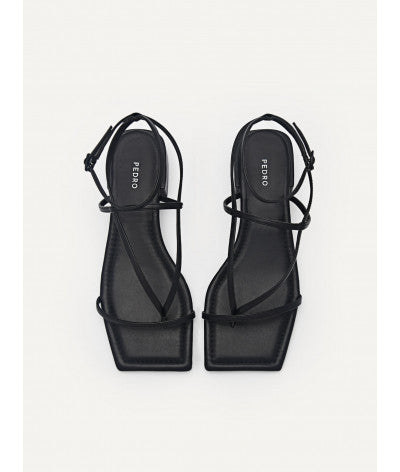 Jatte Strappy Sandals - Black