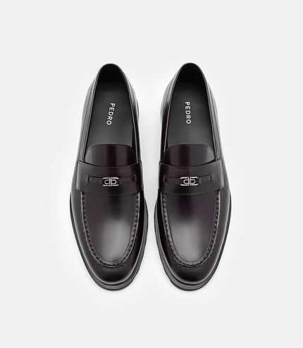 Leather Loafers - Mahogany