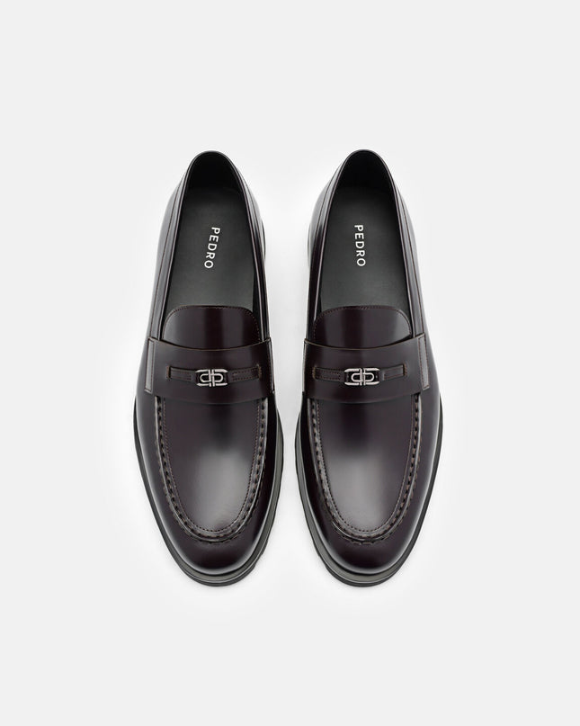 Leather Loafers - Mahogany