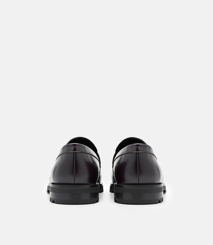 Leather Loafers - Mahogany