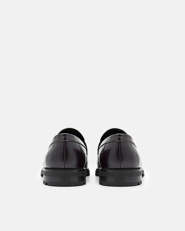 Leather Loafers - Mahogany