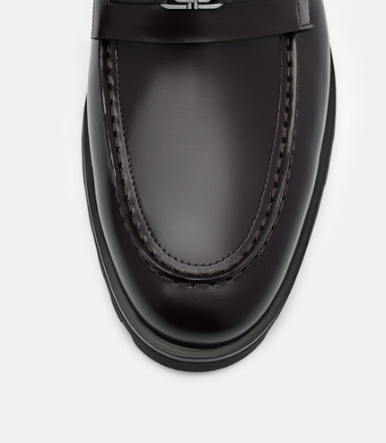 Leather Loafers - Mahogany