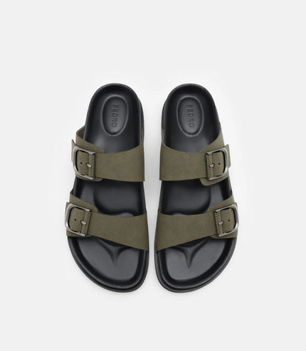 Men's Helix Slide Sandals - Military Green