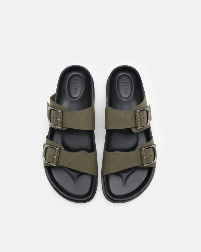 Men's Helix Slide Sandals - Military Green