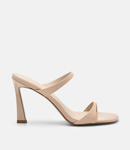 Mia Heel Sandals - Nude