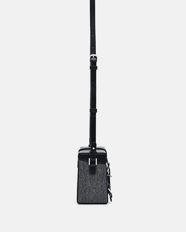 Mara Mini Shoulder Bag - Black