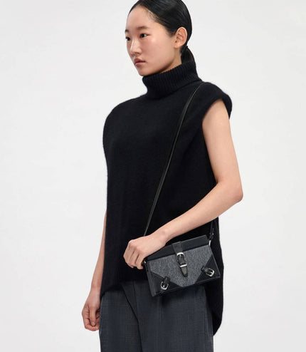 Mara Mini Shoulder Bag - Black