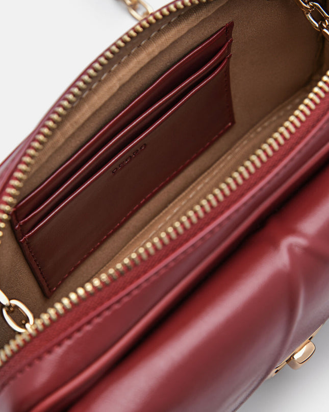 Effie Mini Shoulder Bag - Wine