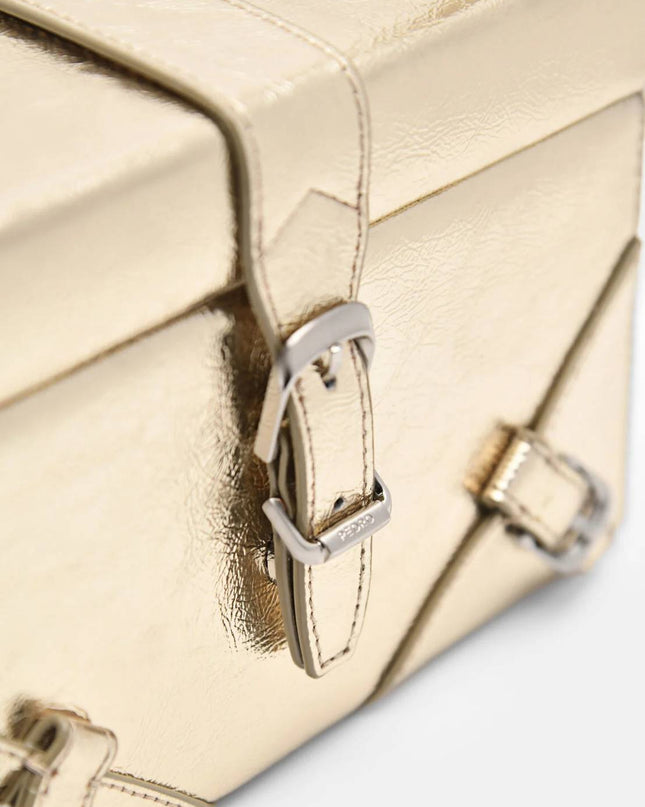 Mara Mini Shoulder Bag - Gold