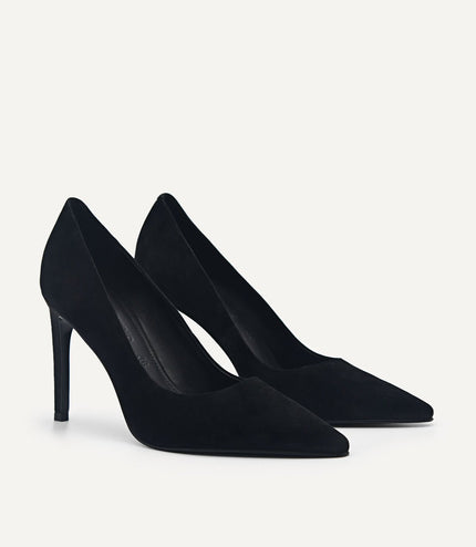PEDRO Studio Ursula Leather Pumps - Black