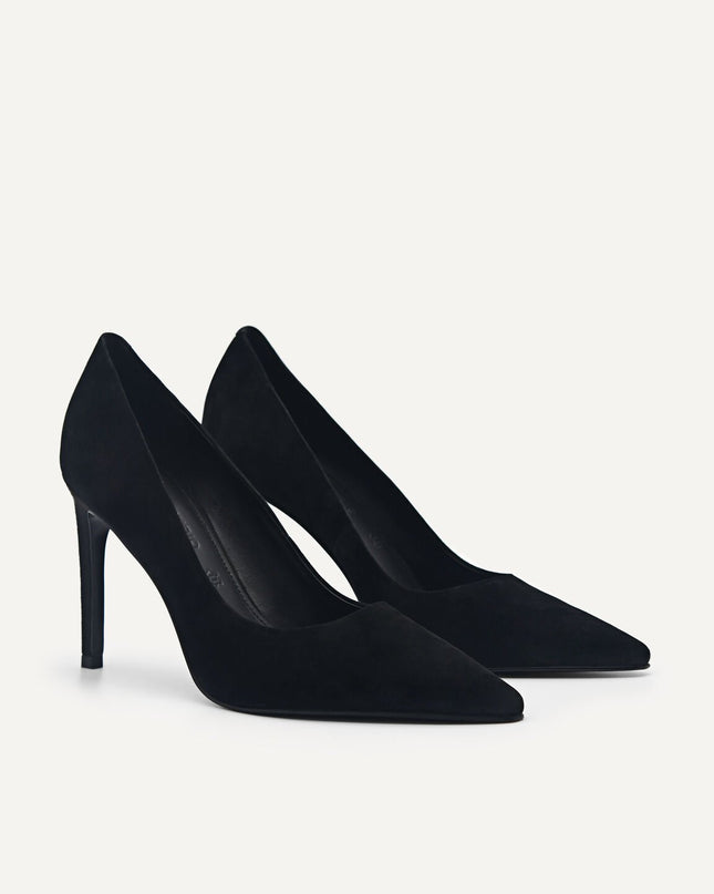 PEDRO Studio Ursula Leather Pumps - Black