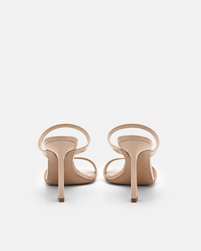 Mia Heel Sandals - Nude
