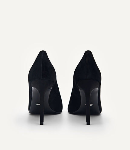 PEDRO Studio Ursula Leather Pumps - Black