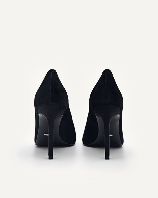 PEDRO Studio Ursula Leather Pumps - Black