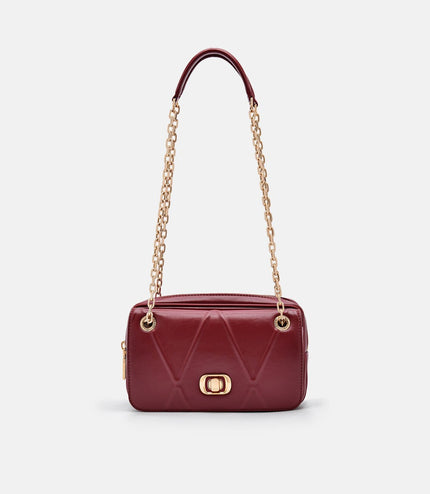 Effie Mini Shoulder Bag - Wine