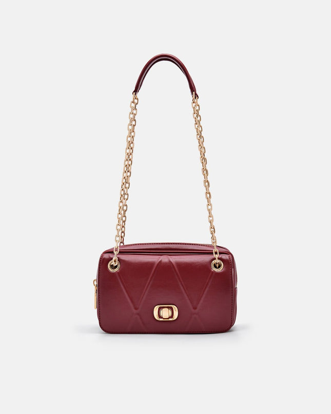 Effie Mini Shoulder Bag - Wine
