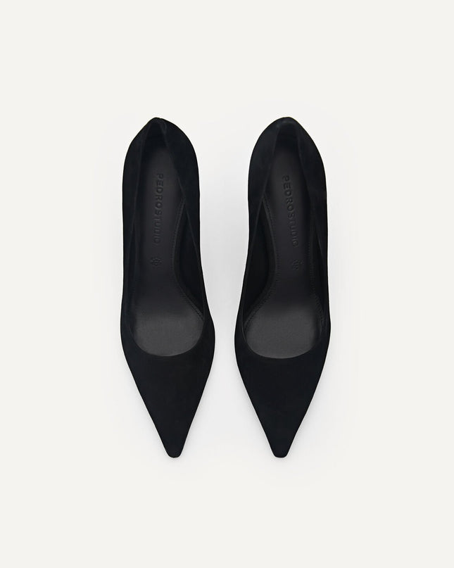 PEDRO Studio Ursula Leather Pumps - Black
