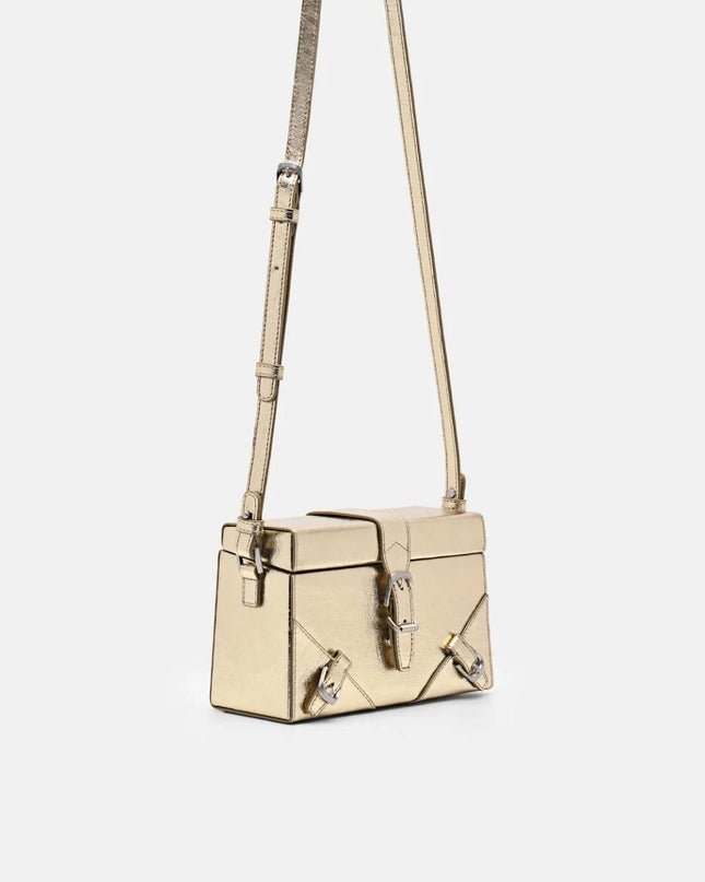 Mara Mini Shoulder Bag - Gold