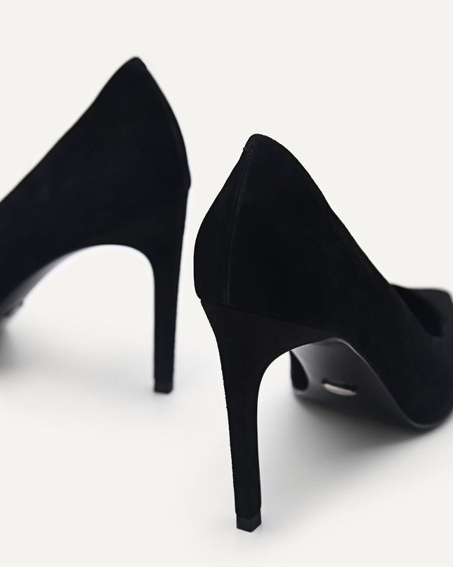 PEDRO Studio Ursula Leather Pumps - Black
