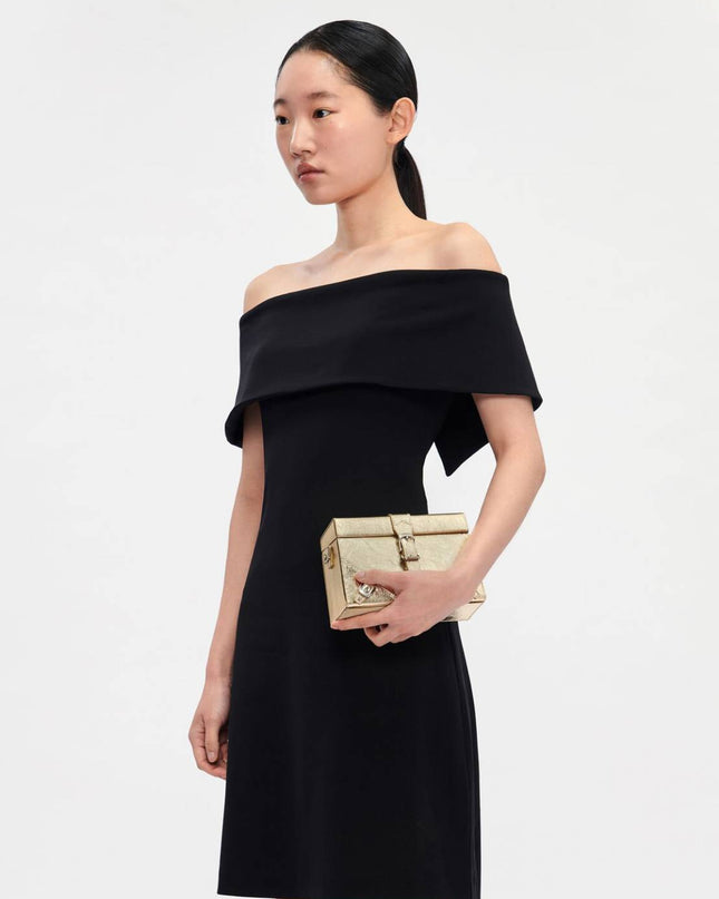Mara Mini Shoulder Bag - Gold