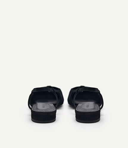 PEDRO Studio Kate Leather Ballerina Flats - Black