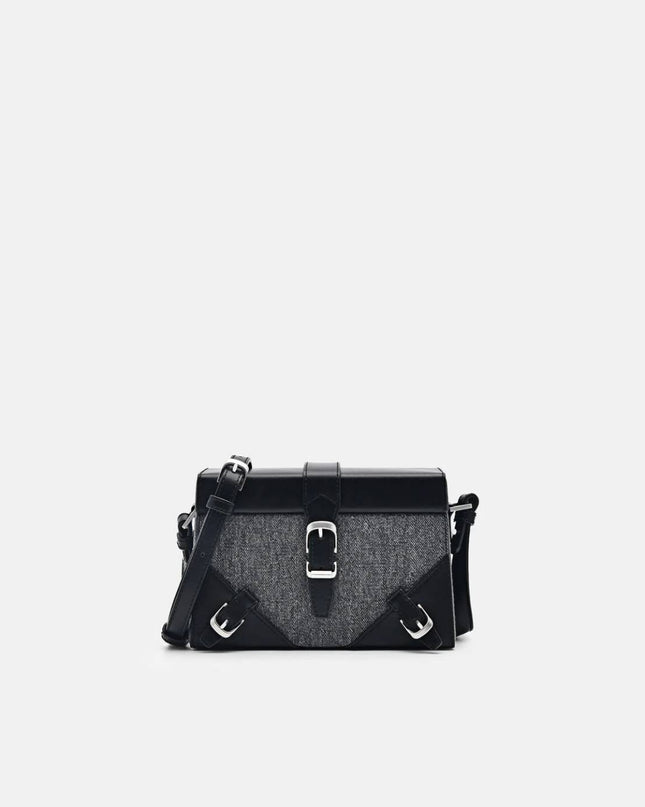 Mara Mini Shoulder Bag - Black