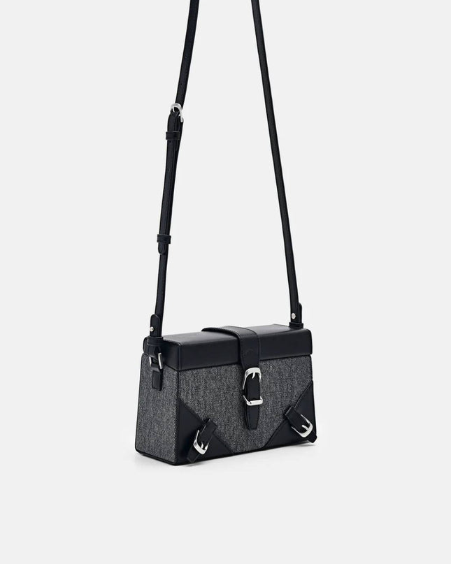 Mara Mini Shoulder Bag - Black