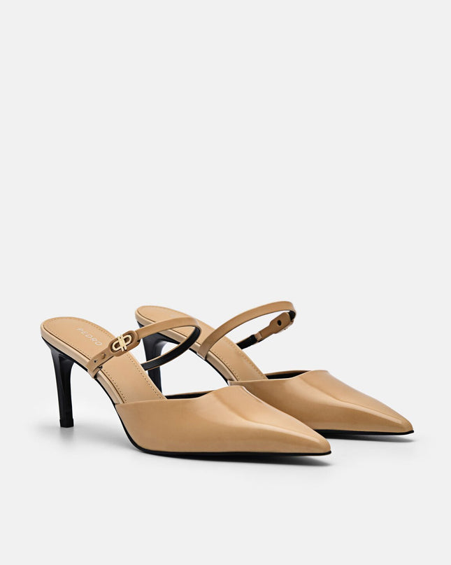 PEDRO Icon Leather Pumps - Nude