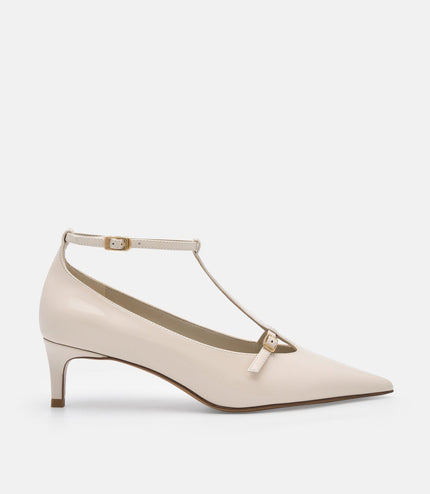 Riele Heel Pumps - Beige