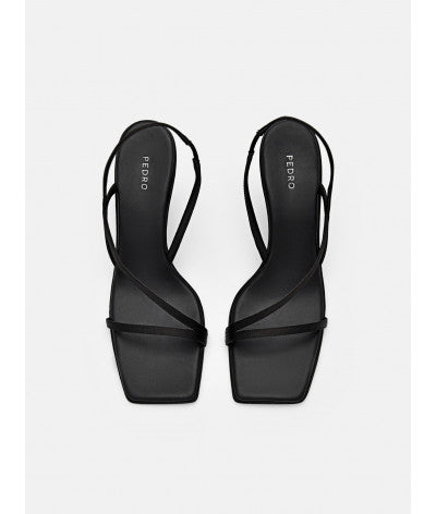 Oriana Wedge Sandals - Black