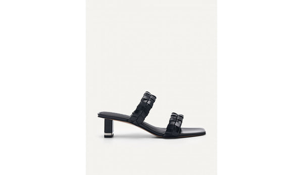 Palma Heel Sandals - Black
