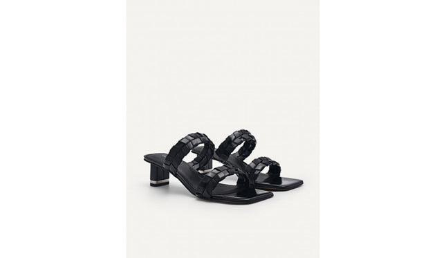 Palma Heel Sandals - Black
