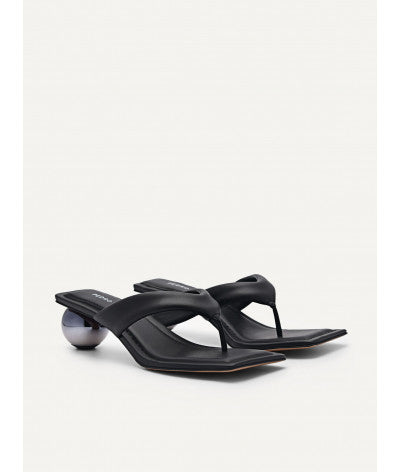 Vibe Heel Sandals - Black